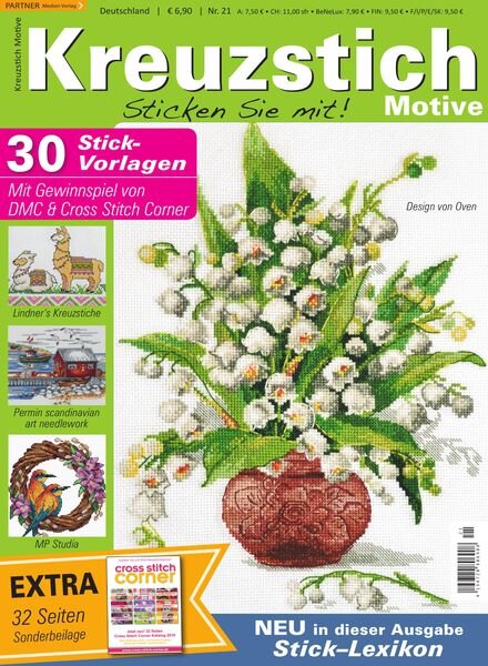 Kreuzstich Motive – Marz 2020 Cover