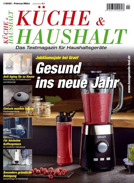 Kuche & Haushalt – Februar-Marz 2020 Cover