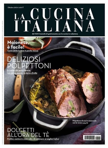 La Cucina Italiana – Ottobre 2012 Cover