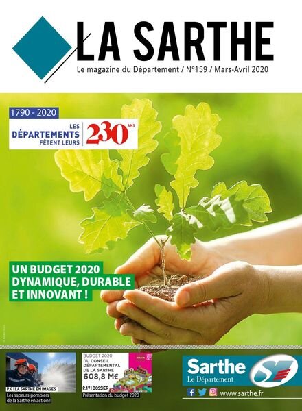 La Sarthe – Mars-Avril 2020 Cover