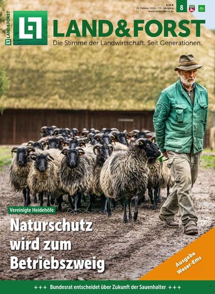 Land & Forst Weser Ems – 18 Februar 2020 Cover