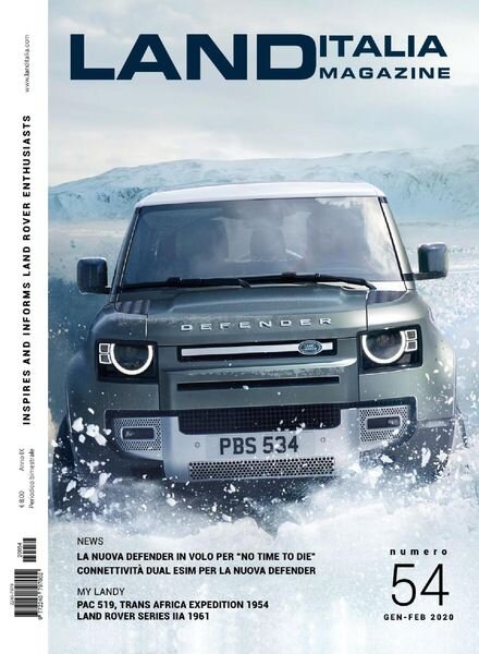 Land Italia – Gennaio-Febbraio 2020 Cover