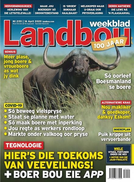Landbouweekblad – 16 April 2020 Cover