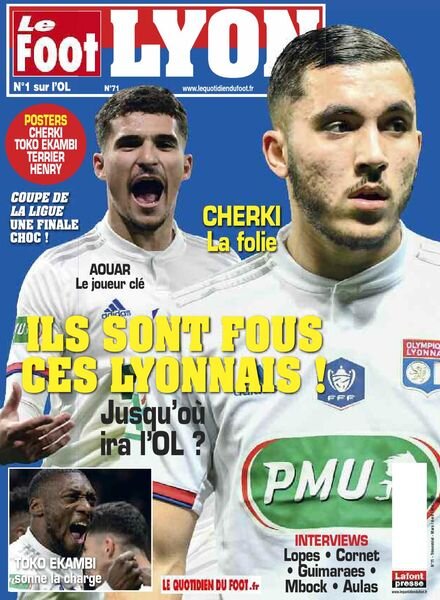 Le Foot Lyon – mars-avril 2020 Cover