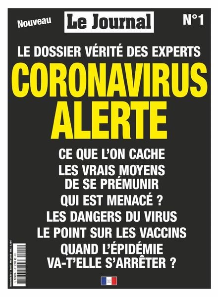 Le Journal – Avril-Mai 2020 Cover