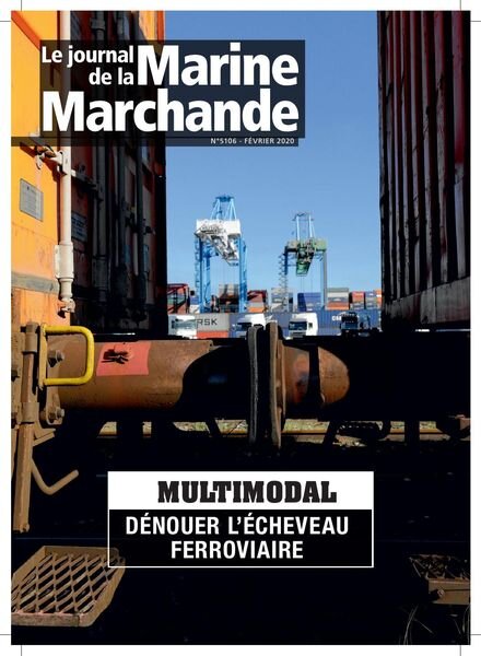 Le Journal de la Marine Marchande – 17 fevrier 2020 Cover