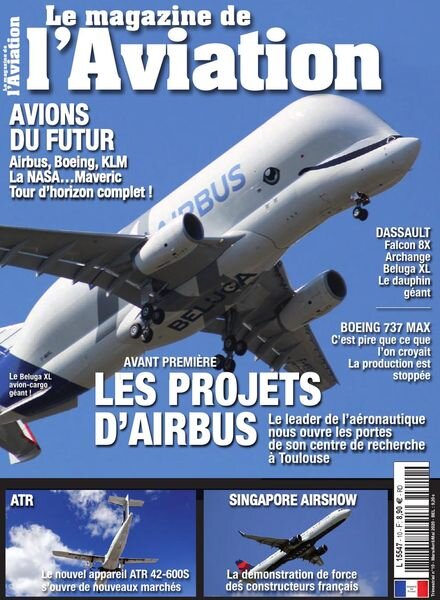 Le Magazine de l’Aviation – fevrier 2020 Cover