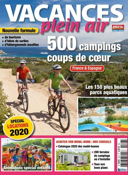 Le Monde du Plein-Air – Hors-Serie Vacances – fevrier 2020 Cover