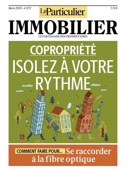 Le Particulier Immobilier – Mars 2020 Cover