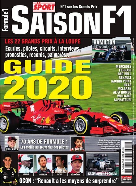 Le Sport – avril 2020 Cover