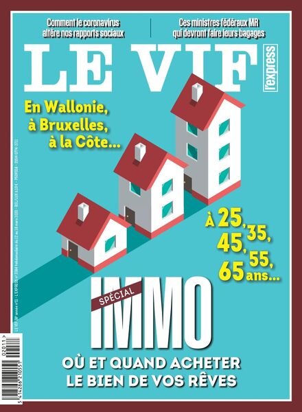 Le Vif L’Express – 12 Mars 2020 Cover