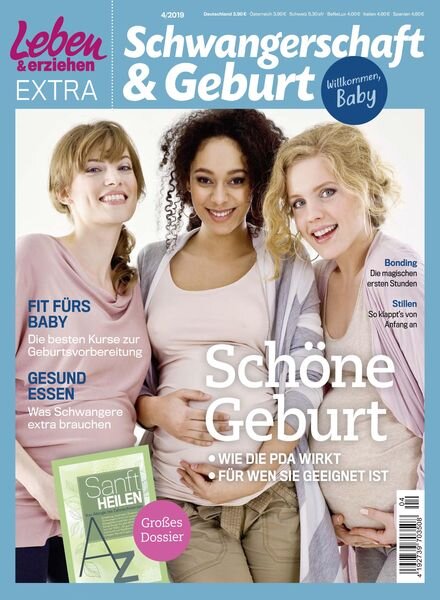 Leben & Erziehen Sonderheft – Schwangerschaft & Geburt – Oktober 2019 Cover