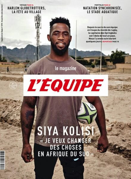 L’Equipe Magazine – 21 Mars 2020 Cover
