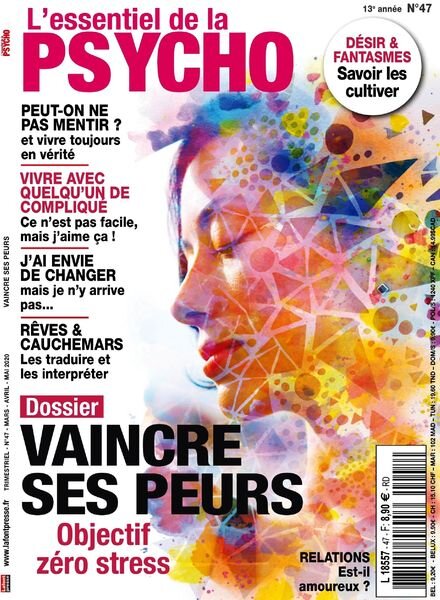 L’Essentiel De La Psycho – Mars-Mai 2020 Cover