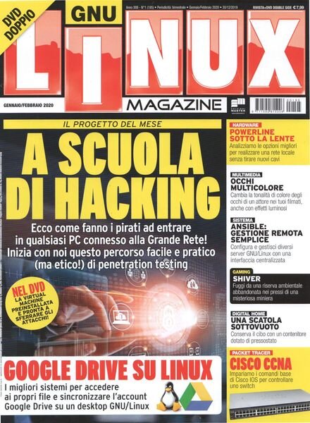 Linux Magazine – Gennaio-Febbraio 2020 Cover
