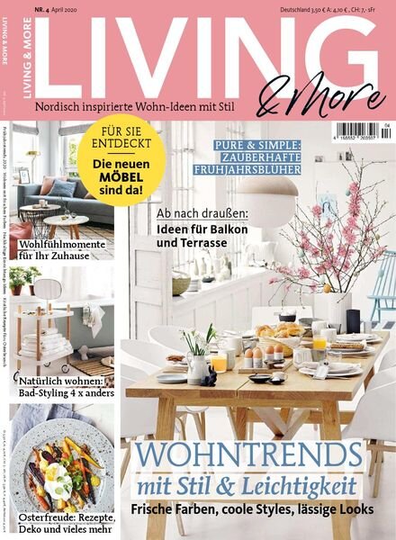 Living & More – April 2020 Cover