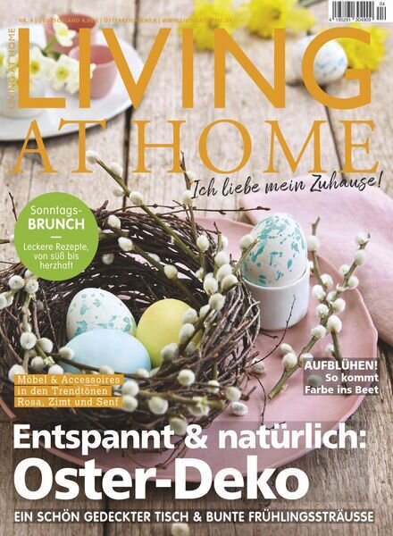 Living at Home – April 2020 Cover
