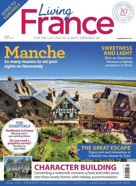 Living France – March 2019 Cover