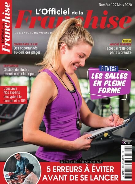 L’Officiel de la Franchise – mars 2020 Cover