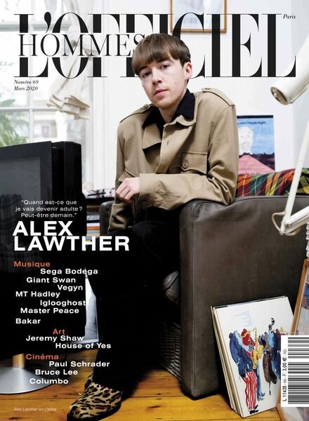 L’Officiel Hommes Paris – mars 2020 Cover