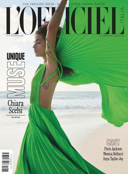 L’Officiel Italia – febbraio 2020 Cover