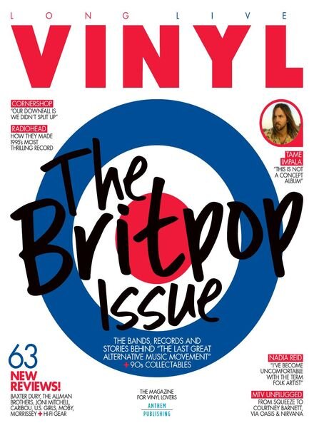 Long Live Vinyl – The Britpop Issue – April 2020 Cover