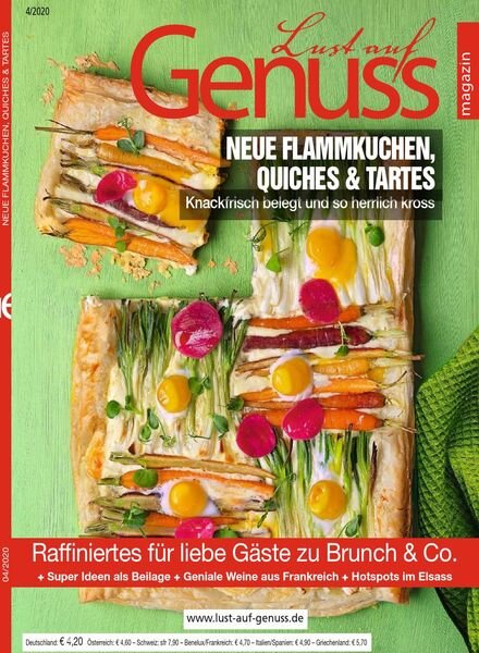 Lust auf Genuss – April 2020 Cover