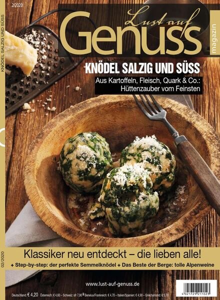 Lust auf Genuss – Februar 2020 Cover