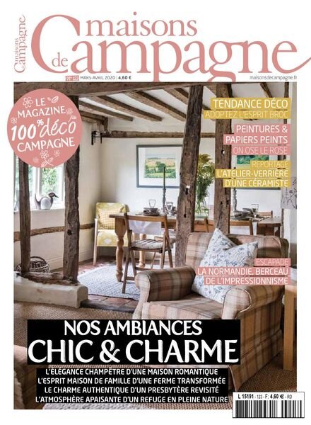 Maisons de Campagne – fevrier 2020 Cover