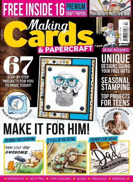 Making Cards & Papercraft – April 2018 Cover