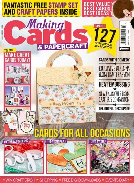 Making Cards & Papercraft – March 2020 Cover