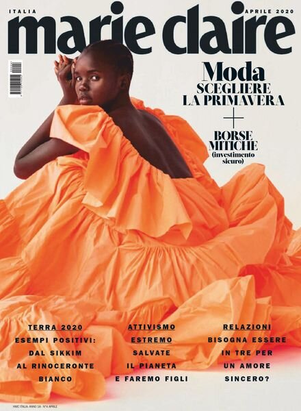 Marie Claire Italia – aprile 2020 Cover