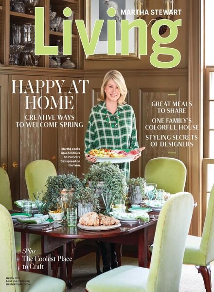 Martha Stewart Living – March 2020 Cover