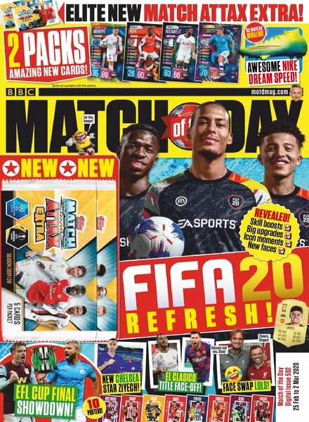 Match of the Day – 25 February 2020 Cover
