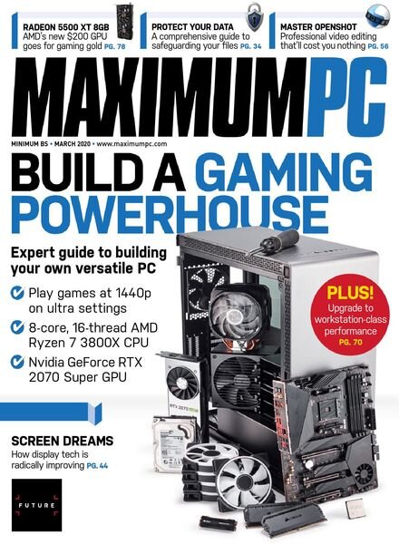 Maximum PC – March 2020 Cover