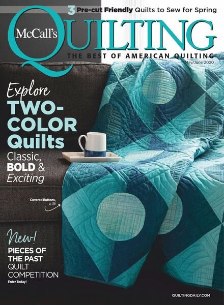 McCall’s Quilting – May-June 2020 Cover