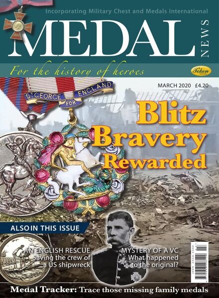 Medal News – March 2020 Cover