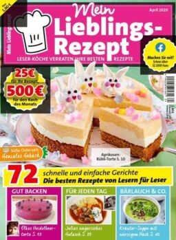 Mein Lieblingsrezept – April 2020