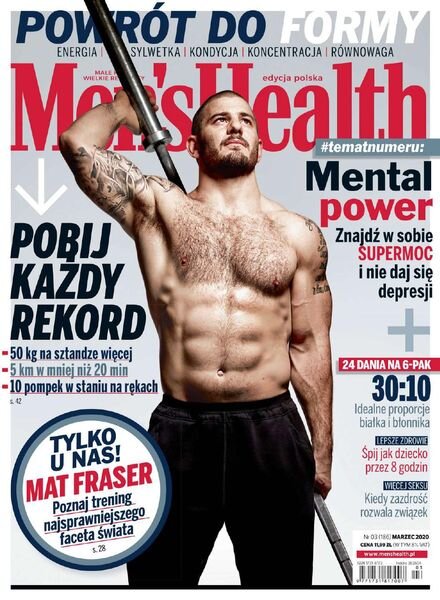 Men’s Health Poland – Marzec 2020 Cover