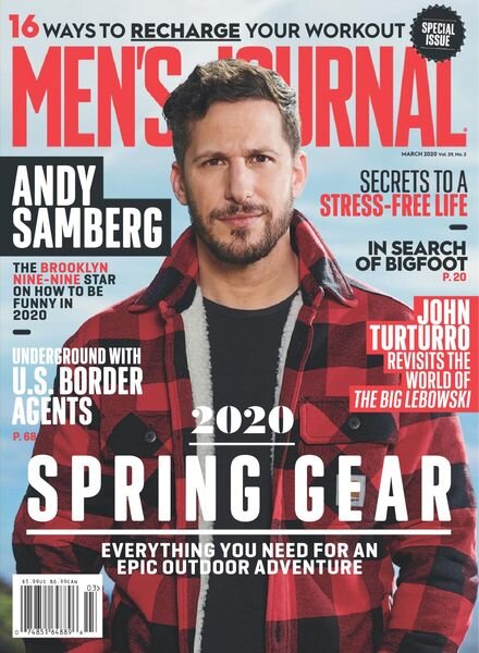 Men’s Journal – March 2020 Cover