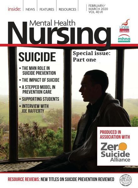 Mental Health Nursing – February-March 2020 Cover