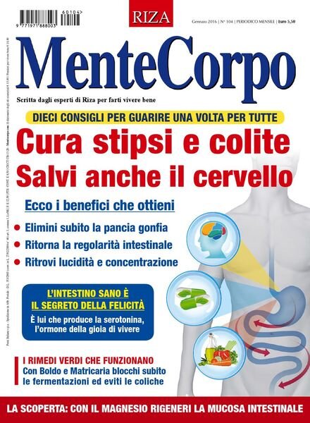 MenteCorpo – Gennaio 2016 Cover