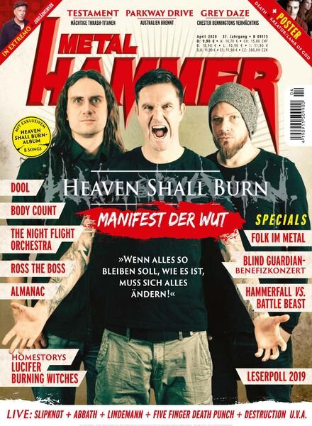 Metal Hammer Germany – April 2020 Cover
