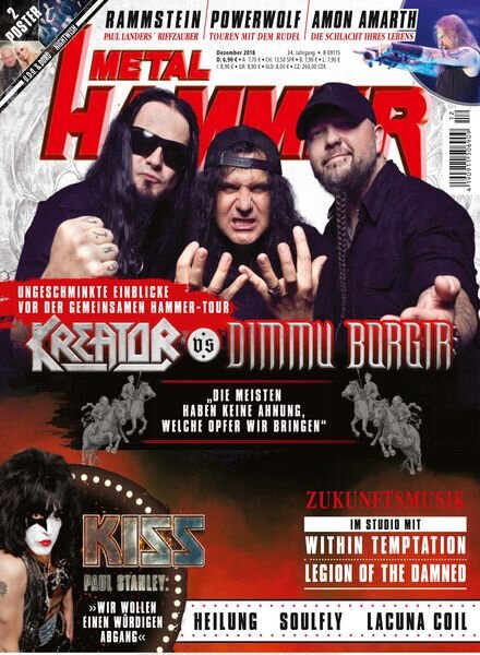 Metal Hammer Germany – Dezember 2018 Cover