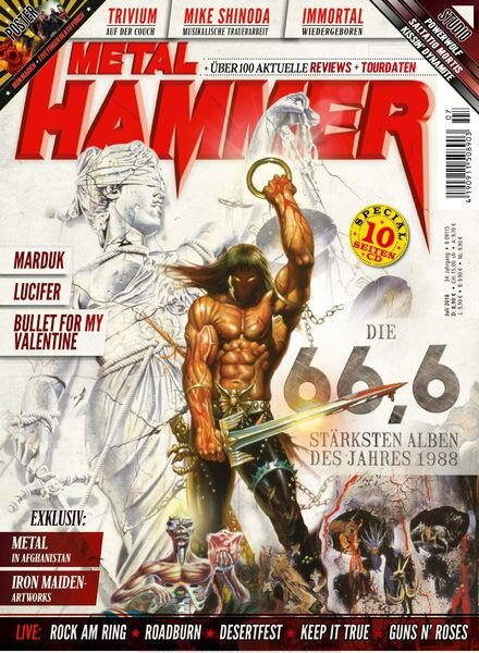 Metal Hammer Germany – Juli 2018 Cover