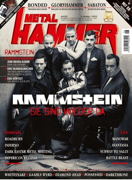 Metal Hammer Germany – Juni 2019 Cover