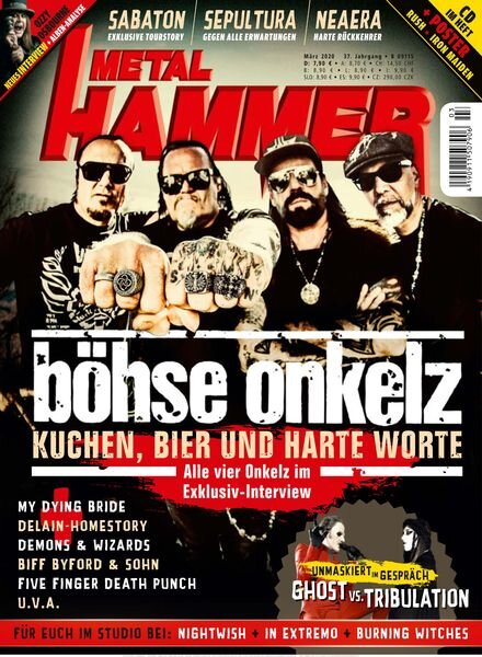 Metal Hammer Germany – Marz 2020 Cover