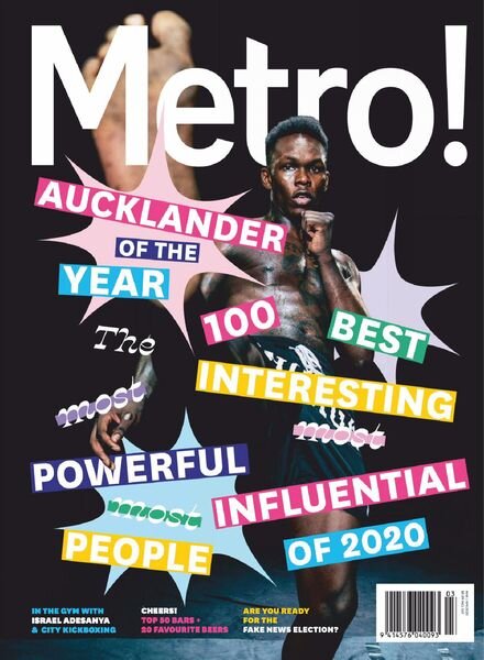 Metro New Zealand – March 2020 Cover