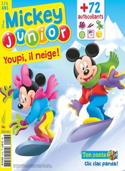 Mickey Junior – fevrier 2020 Cover