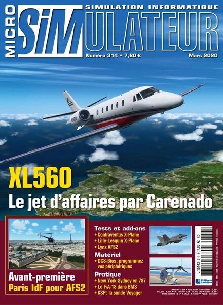 Micro Simulateur – mars 2020 Cover